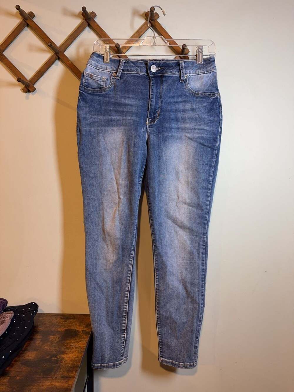 maurices High-Rise Skinny Jeans in Medium Wash